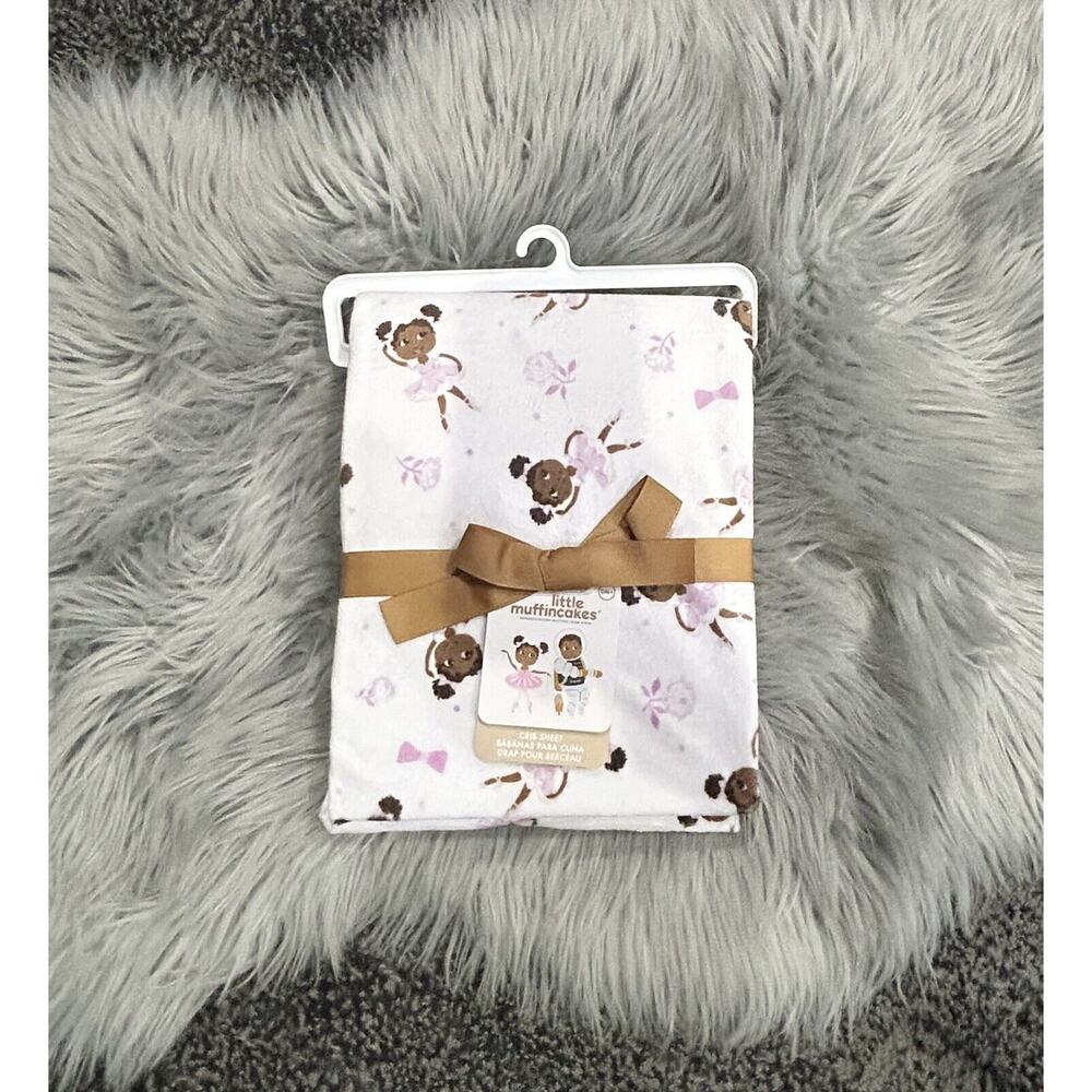 Little Muffincakes Extra Soft Cotton Fitted Crib Sheet Small Single Zhara‎